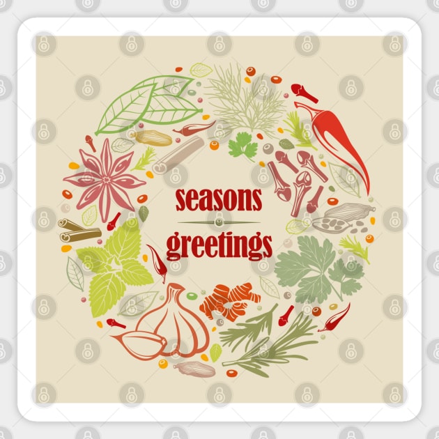 seasons greetings Sticker by richhwalsh